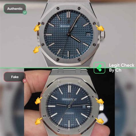 audemars piguet royal oak real vs fake